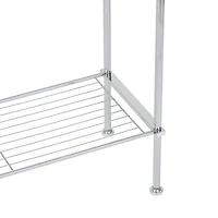Organize It All Chrome Freestanding Towel Rack