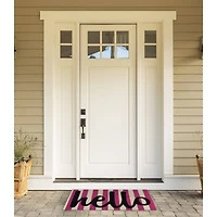 DII® Hello Stripes Doormat