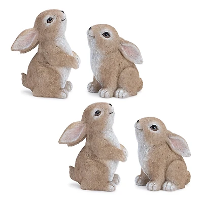 Woodland Bunny Figurines Set