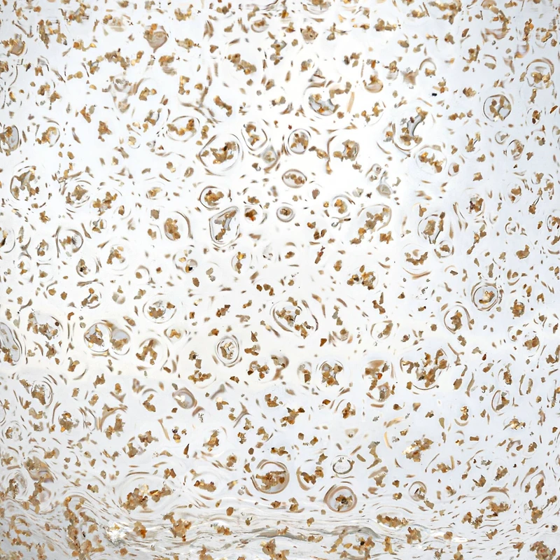 Hello Honey® 8oz. Gold Flecked Clear Drinking Glass