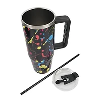 30oz. Splatter Stainless Steel Insulated Tumbler by Celebrate It