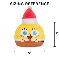 4" SpongeBob SquarePants™ Hat & Lights Holiday Reversible Plushie