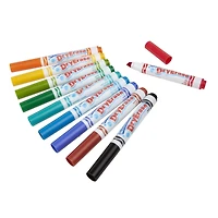 Crayola® Washable Dry Erase™ Chisel Tip Markers, 10ct.