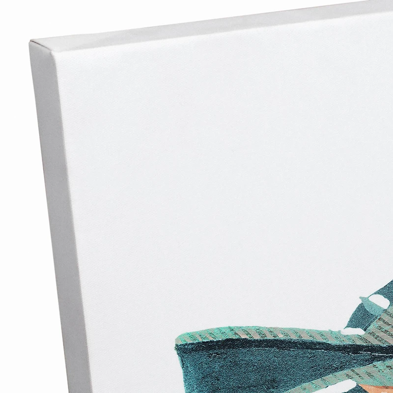 Patterened Fish 16" x 12" Canvas Wall Art