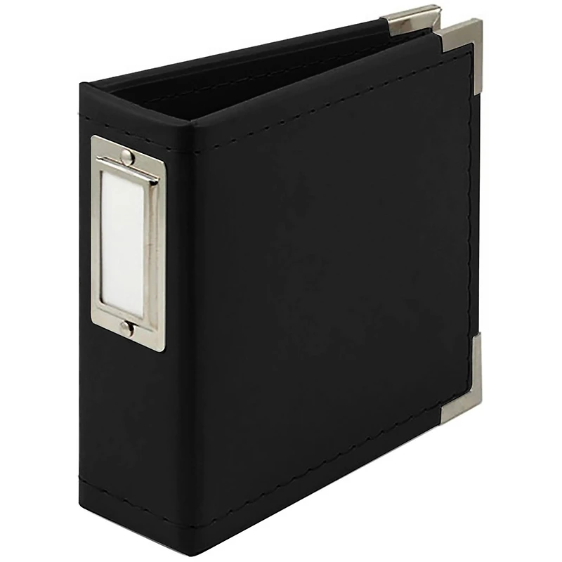 We R Memory Keepers® Classic Leather D-Ring Album, 4" x 4"