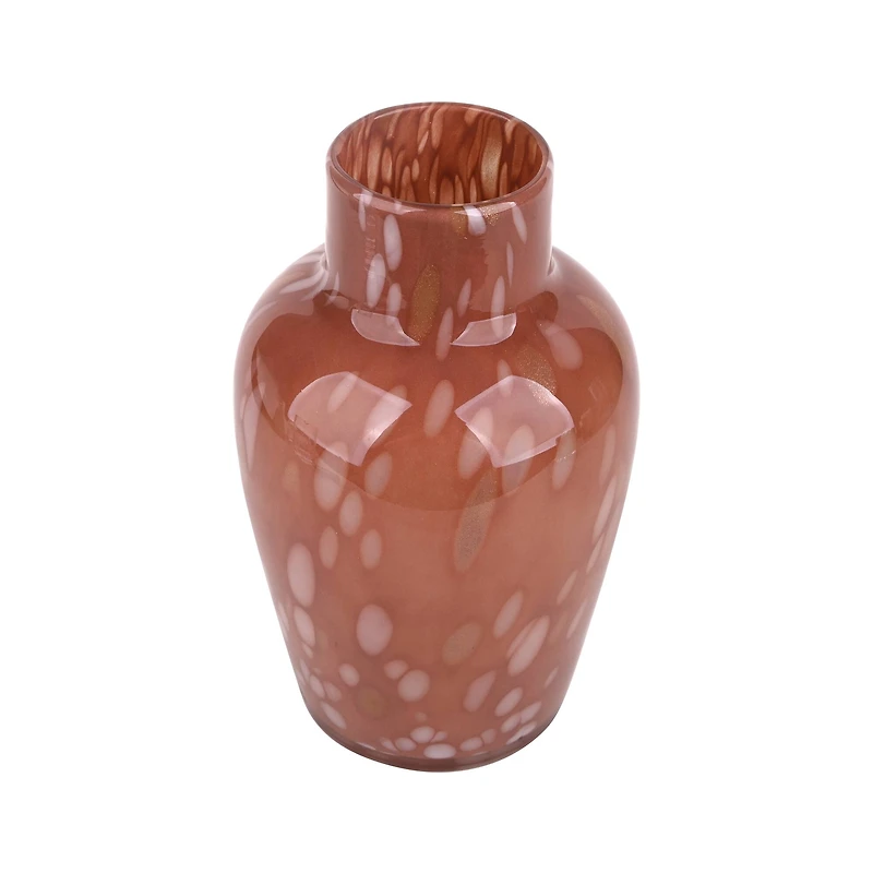 7.5" Pink Glass Vase by Ashland®