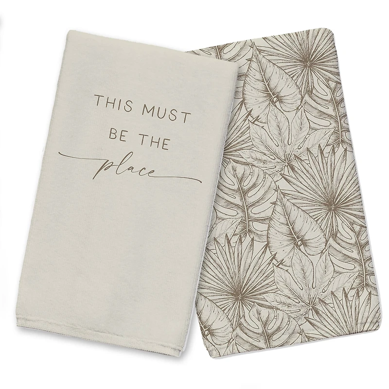 This Must Be the Place Tea Towel Set