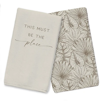 This Must Be the Place Tea Towel Set