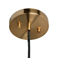 Hello Honey® Robert Stevenson Lighting Shiloh Metal & Glass Ceiling Light