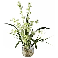 19" Dancing Lady Orchid Arrangement in Vase