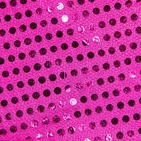 19" Fuchsia Pink Paillette with White Trim Adult Santa Hat