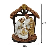 5.25" Pearlized Nativity Décor by Ashland®