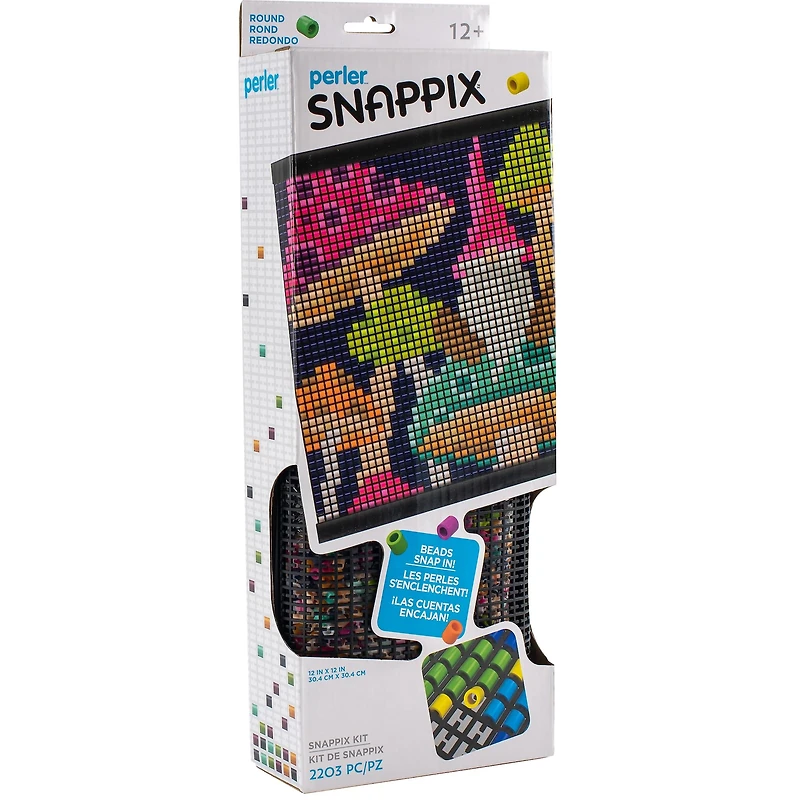 Perler™ Snappix™ Mushroom Gnome Fuse Beads Craft Kit