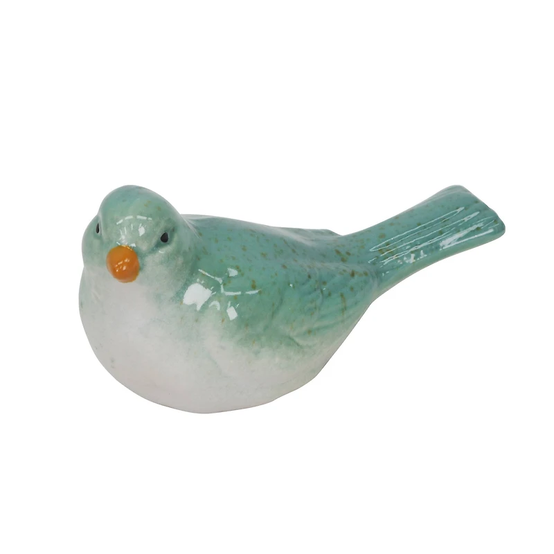 6" Blue Stoneware Bird Tabletop Décor by Ashland