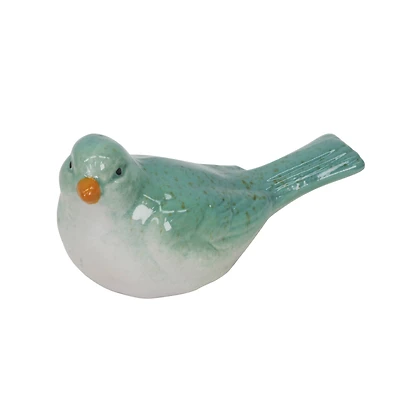 6" Blue Stoneware Bird Tabletop Décor by Ashland