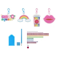 Girl Squad Backpack Keychain Diamond Art Kit by Creatology™