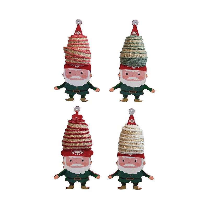 Hello Honey® 5yd. Gold Metallic Cotton Ribbon on Gnome Spool Set