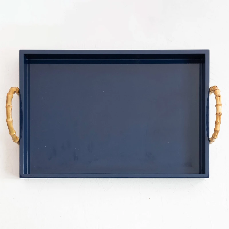 Hello Honey® 21.5" Wide Nautical Bamboo Tray