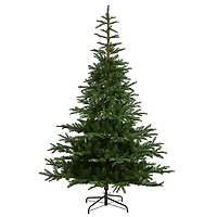8ft. Pre-Lit Layered Washington Spruce Artificial Christmas Tree, Clear Lights