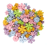 Favorite Findings™ Pastel Flower Button Mix