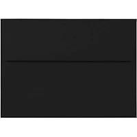 JAM Paper A7 Smooth Black Invitation Envelopes, 50ct.