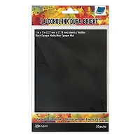Tim Holtz® Alcohol Ink Dura-Bright® Black Film, 10ct.