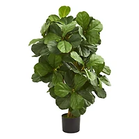 3.5ft. Potted Green Fiddle Leaf Fig Artificial Tree