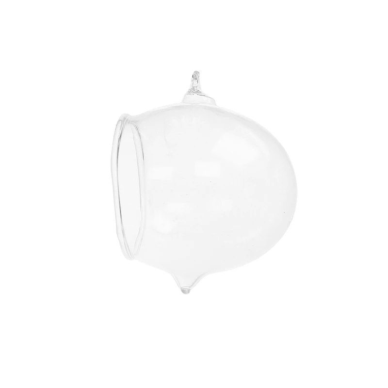 3.75" Clear Open DIY Glass Onion Ornament by Make Market®