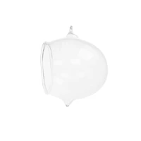 3.75" Clear Open DIY Glass Onion Ornament by Make Market®