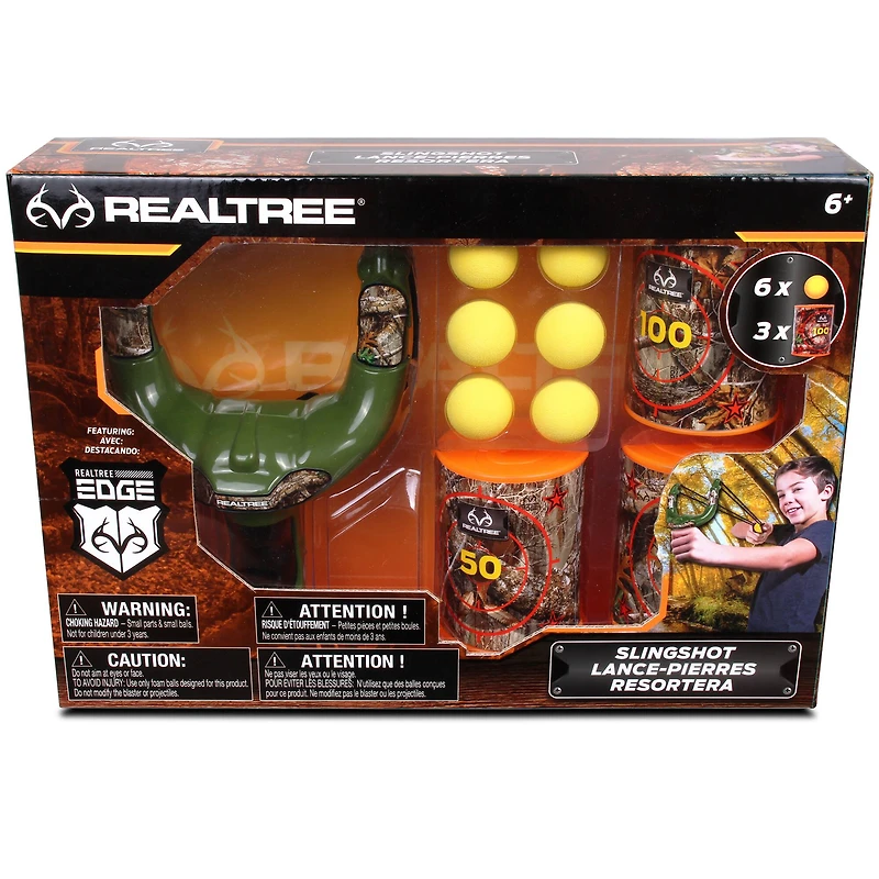 RealTree® Green Handheld Slingshot Set