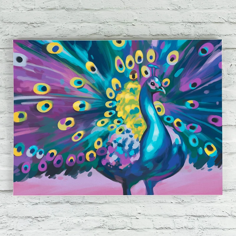 ArtSkills® Premium Peacock Paint-by-Number Kit
