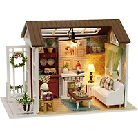 Wizardi Miniature Roombox Christmas Eve Dollhouse Kit
