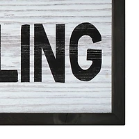 American Art Décor™ 36" Mountains Are Calling Wood Novelty Wall Sign