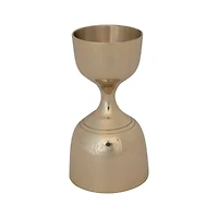 Hello Honey® 1oz. & 2oz. Brass Double-Sided Cocktail Jigger