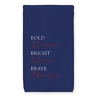 Designs Direct Bold Stripes Bright Stars Tea Towel Set