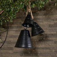 Metal Bohemian Decorative Cowbells Set