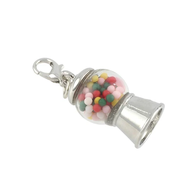 Rhodium Gumball Machine Charm by Bead Landing™