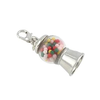 Rhodium Gumball Machine Charm by Bead Landing™