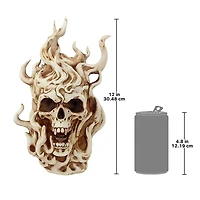 Design Toscano Hell's Flames Vampire Skull Statue