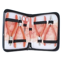 The Beadsmith® Satin Touch™ Coral 6 Piece Tool Set