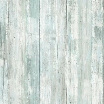 RoomMates Weathered Planks Peel & Stick Wallpaper