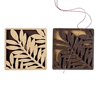 Wonderland Crafts Leaf Magnetic Double Sided Needle Holder