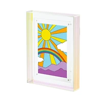4" x 6" Retro Acrylic Tabletop Float Frame by Studio Décor