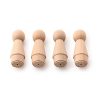 12 Packs: 4 ct. (48 total) Wooden Peg People by Creatology™