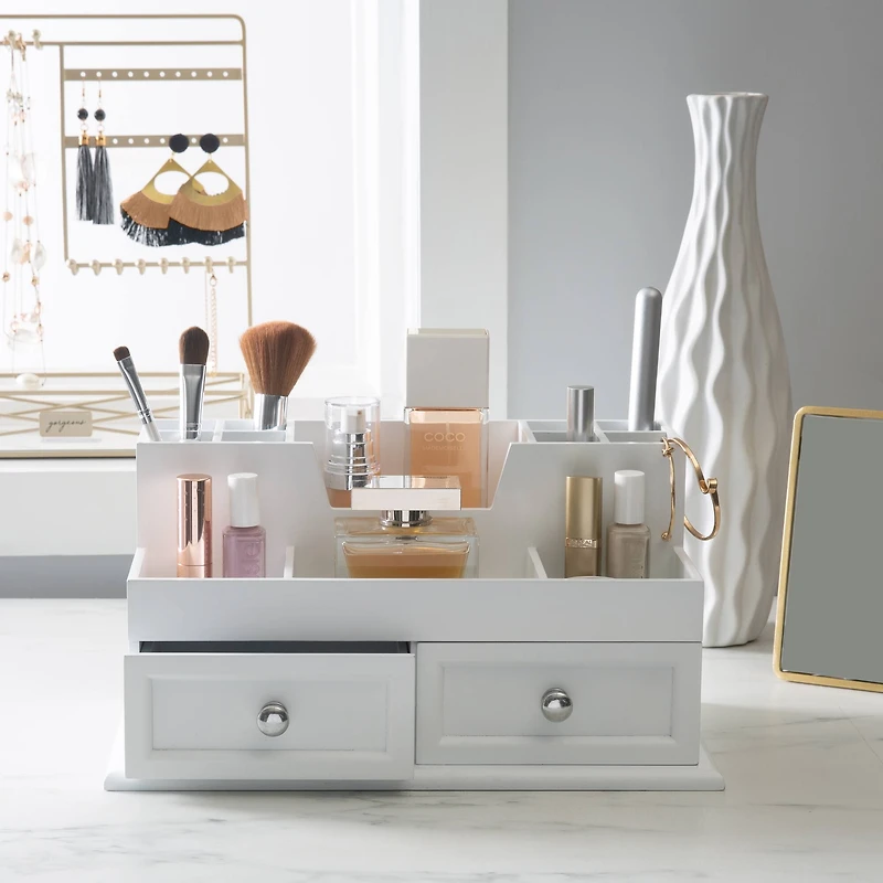 Organize It All White Accessory Organizer