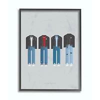 Stupell Industries Ramones Wall Art in Black Frame