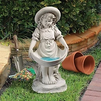 Design Toscano 21" Sophie in her Sundress Outdoor Statue