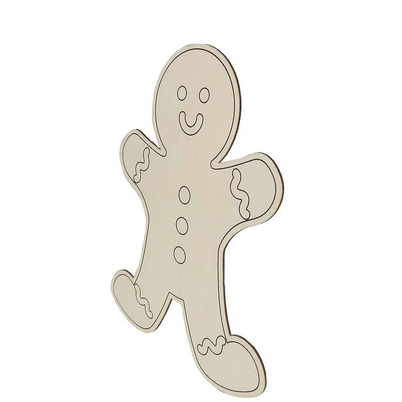 12" Wood Gingerbread Man by Creatology™