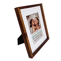 Expressions™ Walnut Thin Frame with Mat by Studio Décor®
