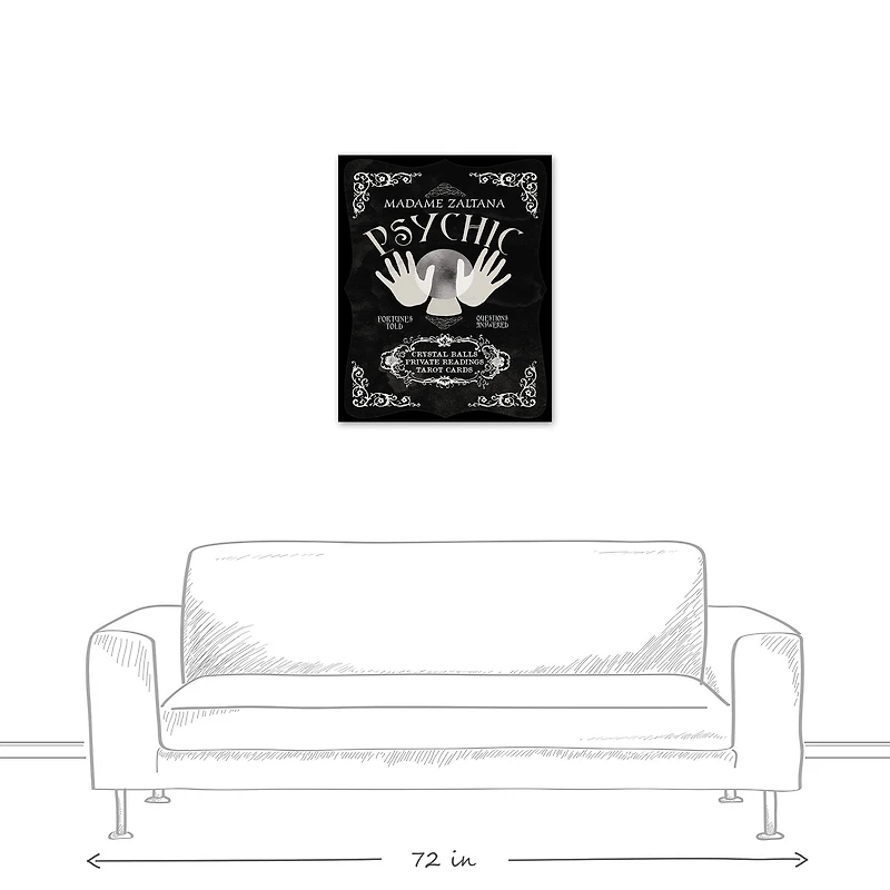 Psychci Readings 5 24" x 30" Canvas Wall Art